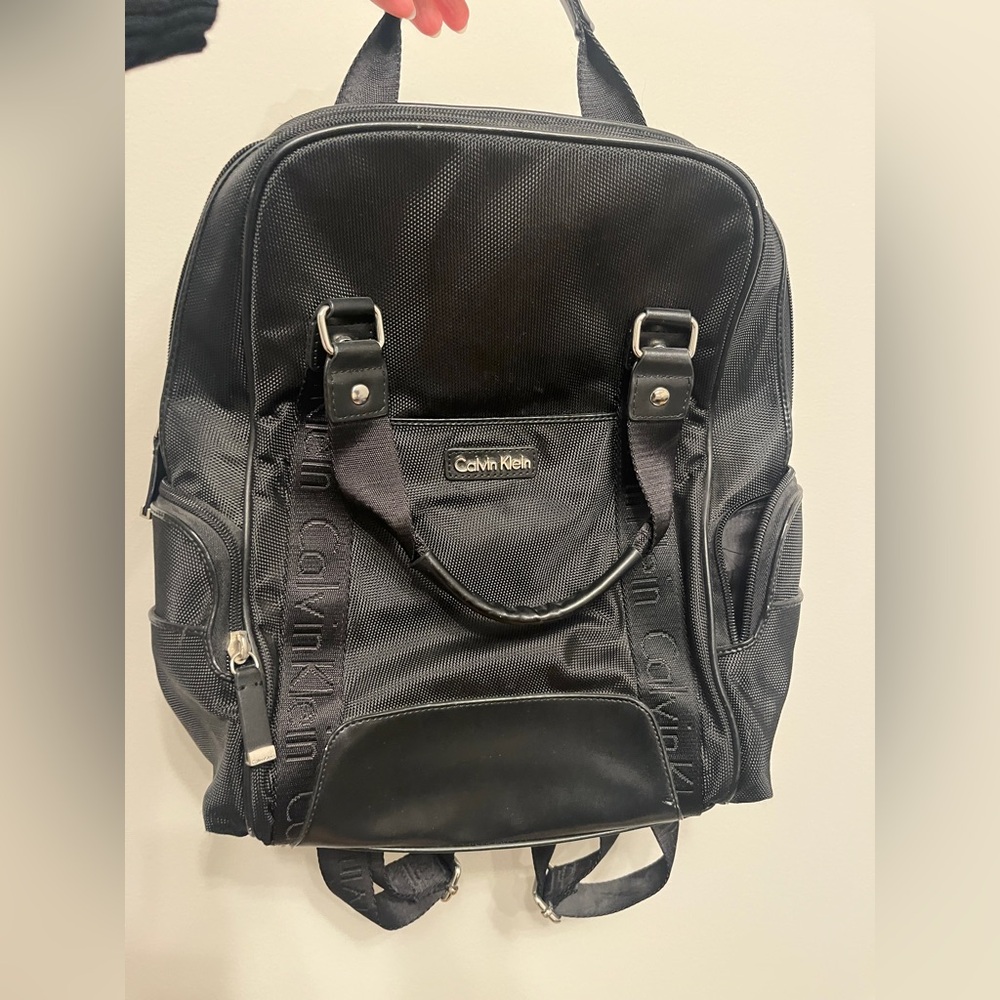 Calvin Klein Black Work Backpack - image 1